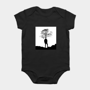 Black and White Imagination Baby Bodysuit